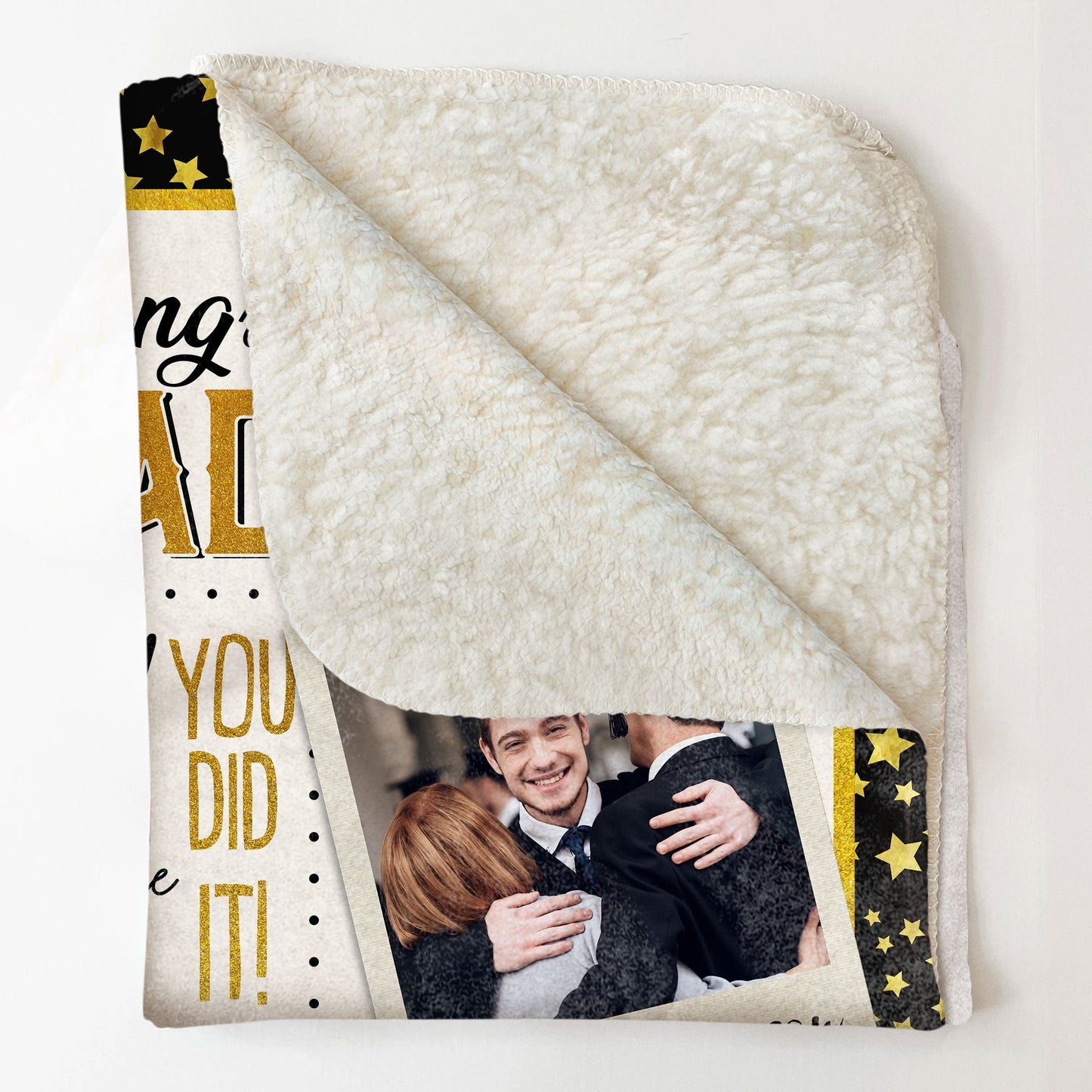 Graduate Congratulation - Personalized Blanket