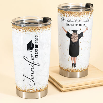 Graduate Even A Global Pandemic - Personalized Tumbler