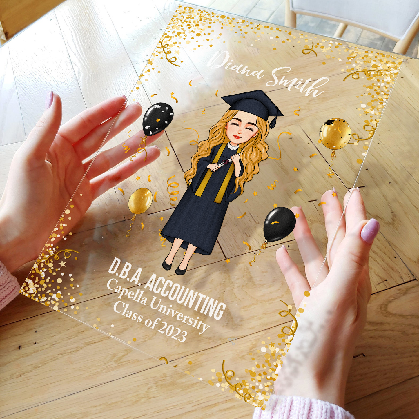 Graduation Appreciation - Personalized Acrylic Plaque