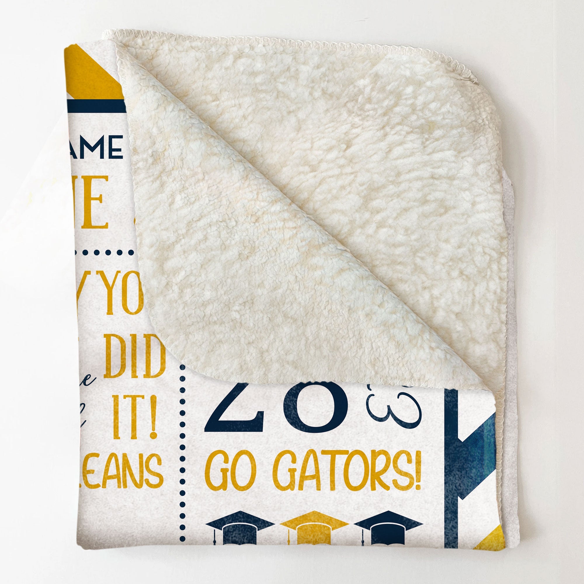 Graduation Celebration - Personalized Blanket