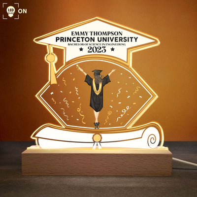 Graduation Ceremony - Personalized LED Light