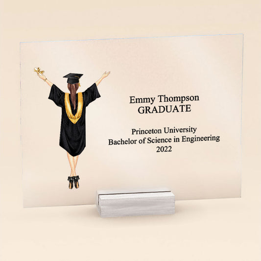 Graduation Ceremony - Personalized Acrylic Plaque