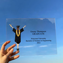 Graduation Ceremony - Personalized Acrylic Plaque