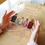 Grandchildren The Greatest Blessing - Personalized Acrylic Plaque
