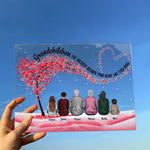 Grandchildren The Greatest Blessing Your Heart Will Ever Know - Personalized Acrylic Plaque - Christmas Gift For Grandparents, Nana, Papa