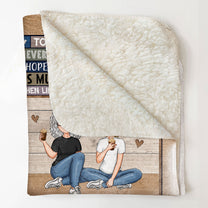 Grandkid - You Are My Sunshine - Personalized Blanket - Christmas, New Year, Loving Gift Gift For Grandkids, Granddaughter, Grandson