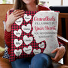 Grandkids Fill Space In Your Heart - Personalized Pillow (Insert Included)