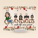 Grandkids Make Life Grand New Version - Personalized Acrylic Plaque