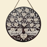 Grandkids Make Life Grand - Personalized 2 Layers Wood Sign