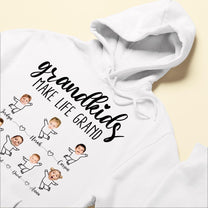 Grandkids Make Life Grand - Personalized Shirt