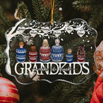 Grandkids Make Life More Grand - Personalized Acrylic Ornament