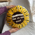 Grandkids Make Life More Grand - Personalized Custom Shaped Pillow