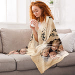 Grandkids Make Life More Grand - Personalized Photo Blanket