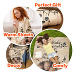 Grandkids Make Life More Grand - Personalized Photo Blanket