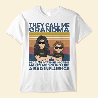 Grandma And Granddaughter The Legend And The Legacy, Family Custom Shirt, Gift For Grandma