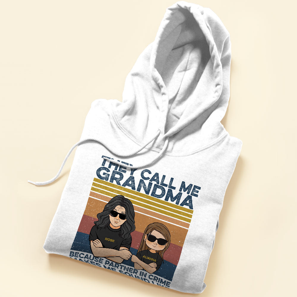 Grandma-And-Granddaughter-The-Legend-And-The-Legacy-Family-Custom-Shirt-Gift-For-Grandma