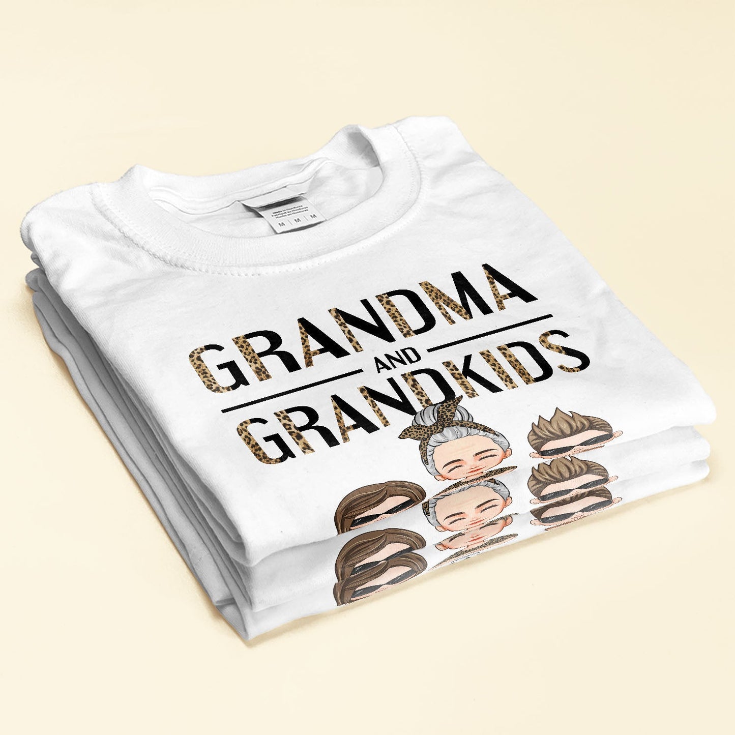 Grandma And Grandkids Unbreakable Bond - Personalized Shirt