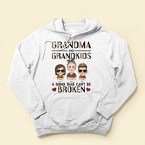 Grandma And Grandkids Unbreakable Bond - Personalized Shirt