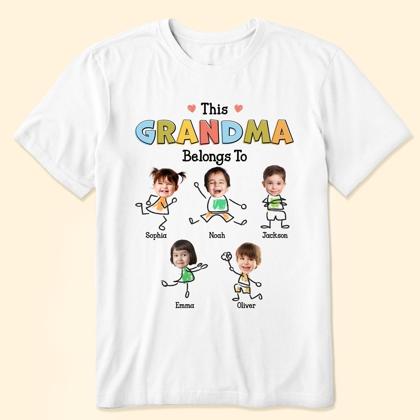 Grandma Drawing - Personalized Shirt