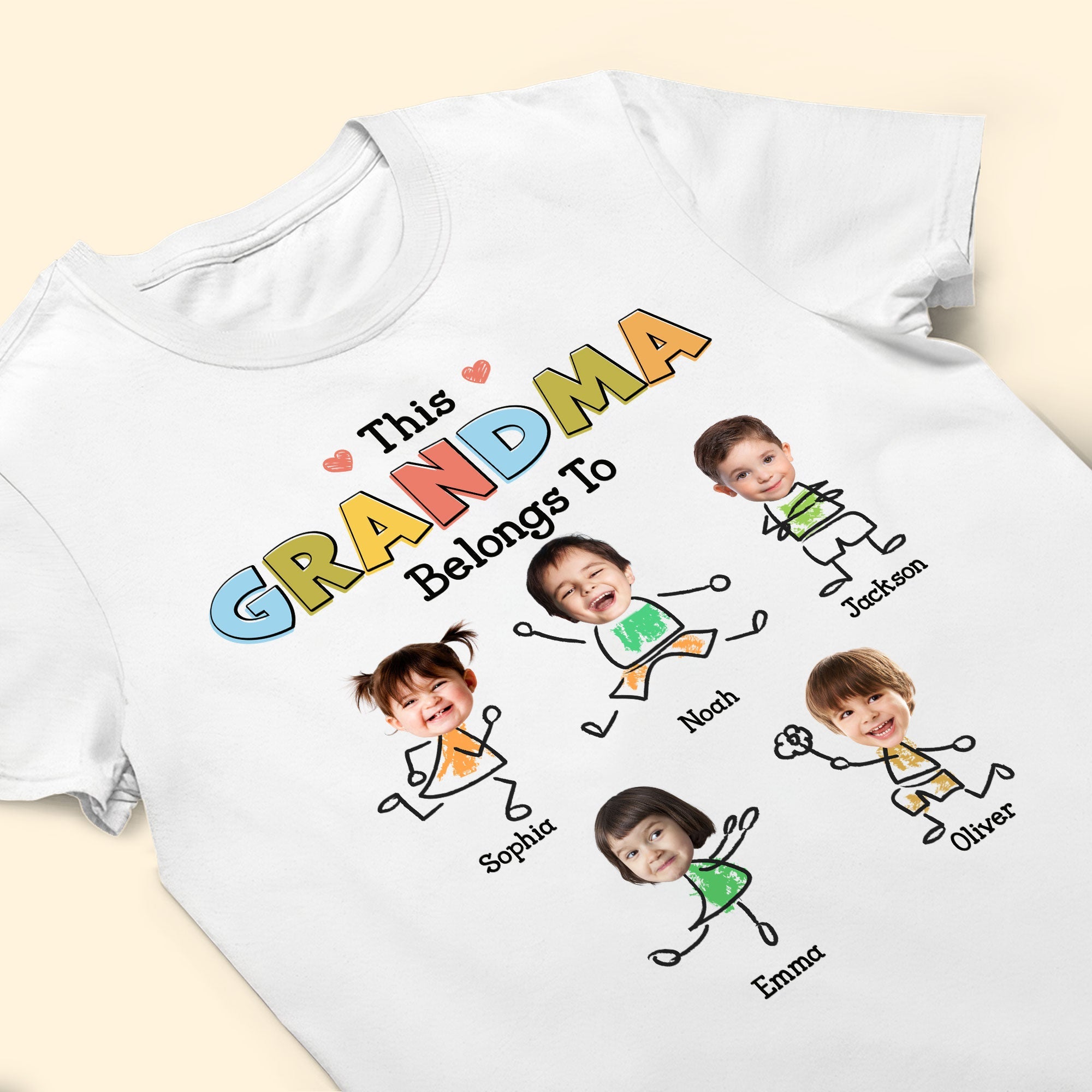 Grandma Drawing - Personalized Shirt