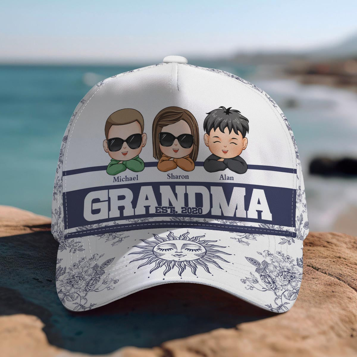 Grandma Est - Personalized Classic Cap