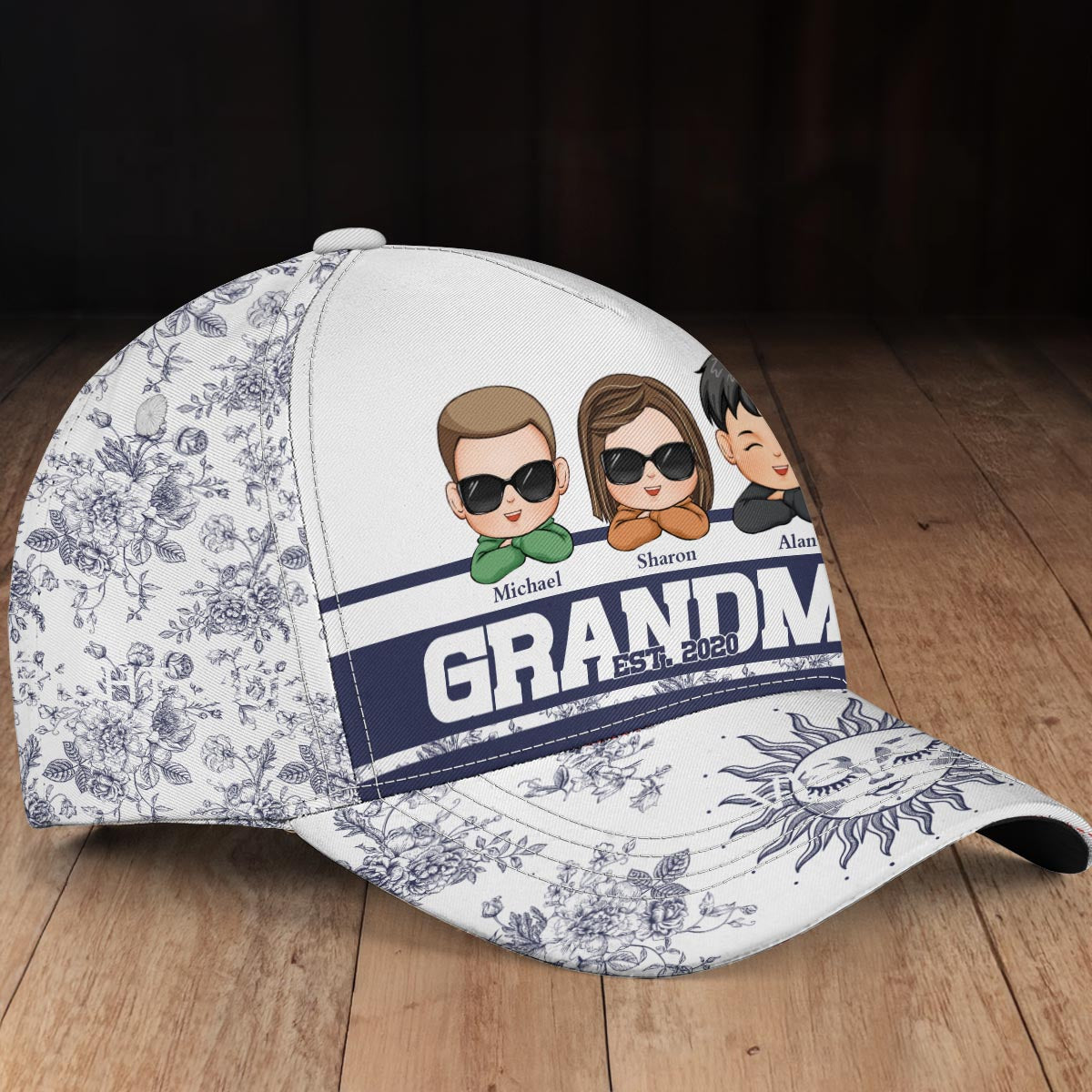 Grandma Est - Personalized Classic Cap