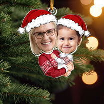 Grandma Grandkid - Personalized Acrylic Photo Ornament