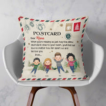 Grandma Hug This Pillow When You Miss Us - Personalized Pillow