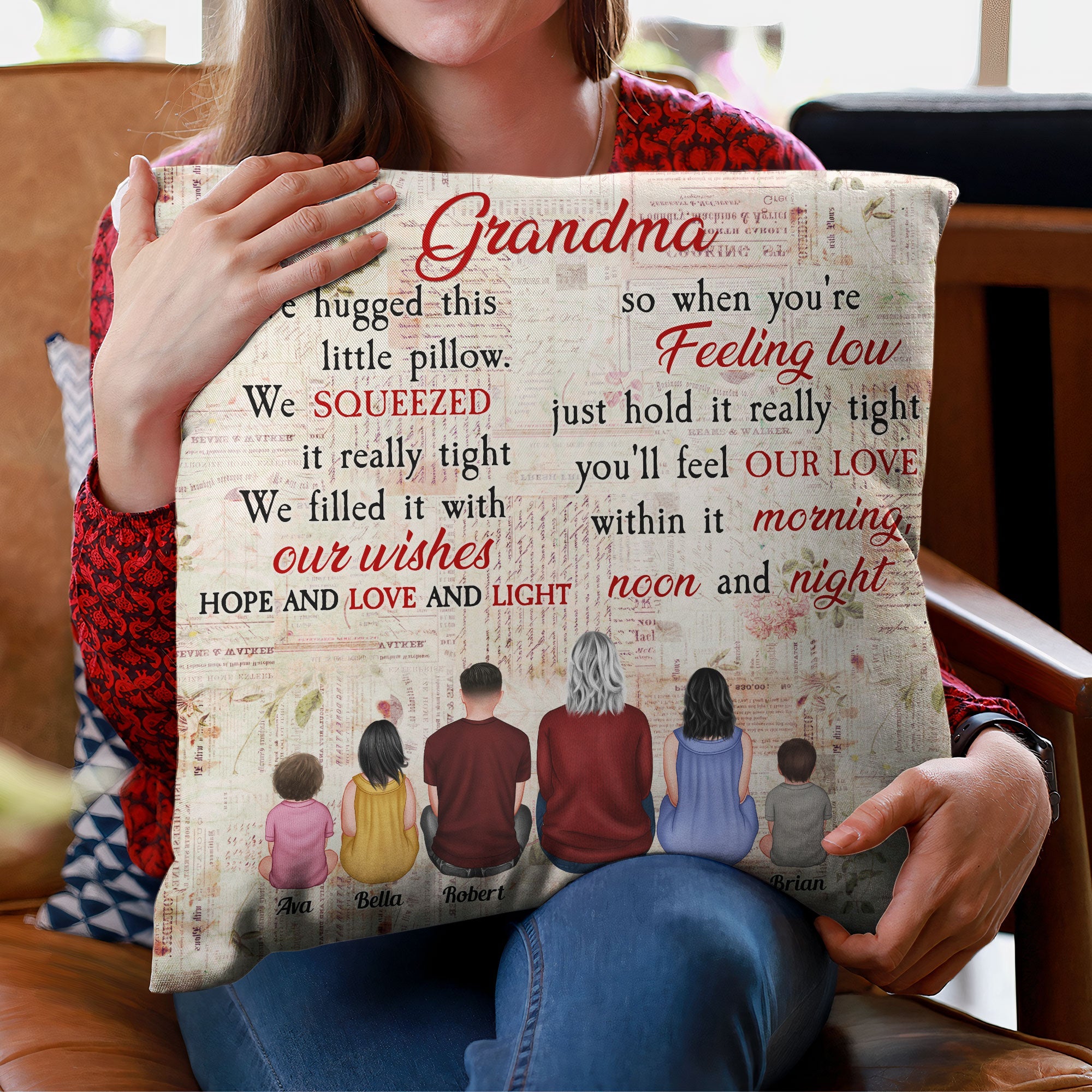 Grandma we hugged this little clearance pillow