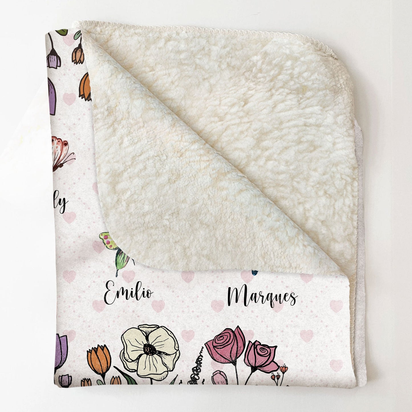 Grandma We Love You - Personalized Blanket