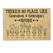 Grandma & Grandpa's House - Personalized Doormat
