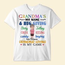 Grandma's My Name - Personalized Shirt