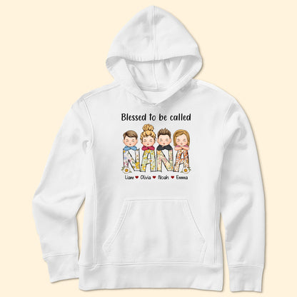 Grandma, Love You - Personalized Shirt
