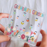 Grandma's Garden Nana Gigi Mimi Custom With Kids' Names - Personalized Acrylic Plaque