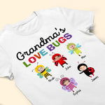 Grandma's Love Bugs - Personalized Photo Shirt