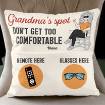 Grandma's Spot - Personalized Pocket Pillow