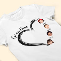 Grandma's Sweetheart - Personalized Photo Shirt