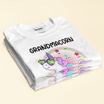 Grandmacorn Like A Normal Grandma - Personalized Shirt - Birthday, Grandparents' Day Gift For Grandma, Gigi, Nana, Nanny, Mimi, Glamma - From Grandkids, Grandsons, Granddaughters