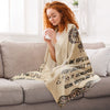 Grandma&#39;s Snuggle Blanket - Personalized Blanket - Birthday, Loving Gift For Grandma, Nana, Mimi