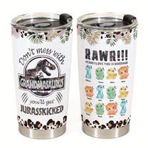 Mamasaurus Tumbler Cup, Nanasaurus Grandma Gift, Mothers Day Gift, Mom  Gift, Personalized Mom Cup Kids Names, Dinosaur Gigisaurus Gigi Gift 