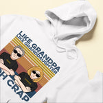 Grandpa-And-Granddaughter-Best-Friends-For-Life-Family-Custom-Shirt-Gift-For-Family