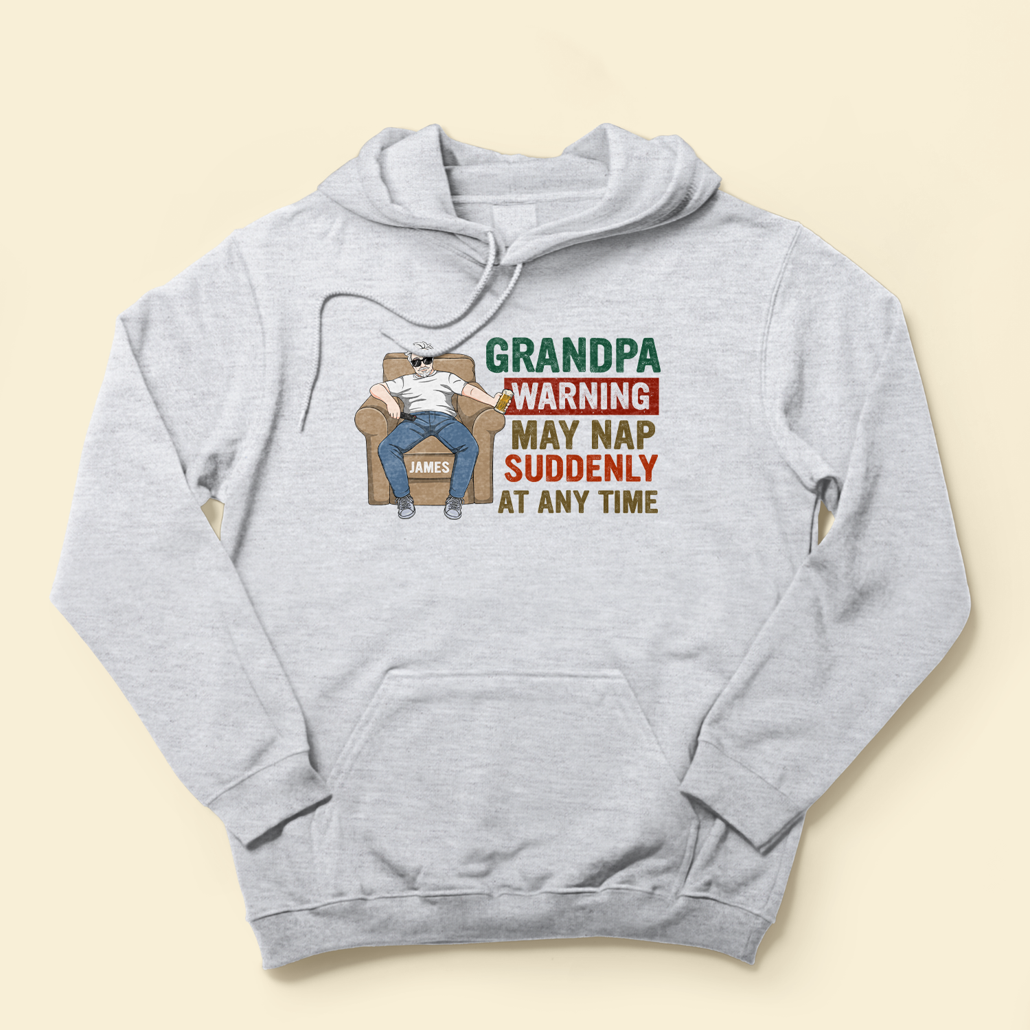 Grandpa Warning - Personalized Shirt - Father's Day, BirthdayGift For Dad, Father, Grandpa, Papa