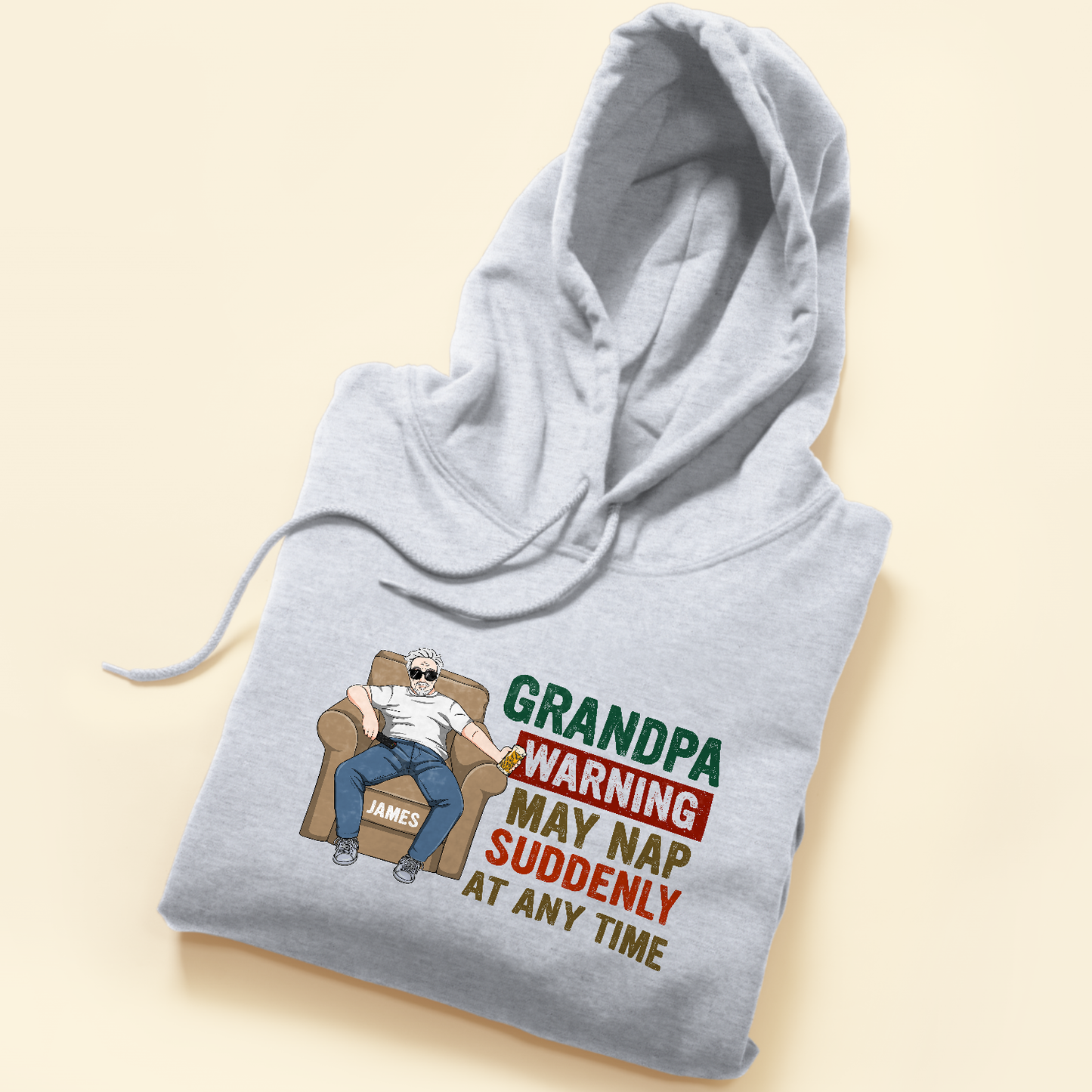 Grandpa Warning - Personalized Shirt - Father's Day, BirthdayGift For Dad, Father, Grandpa, Papa