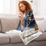Grandparents' Treasures - Personalized Blanket