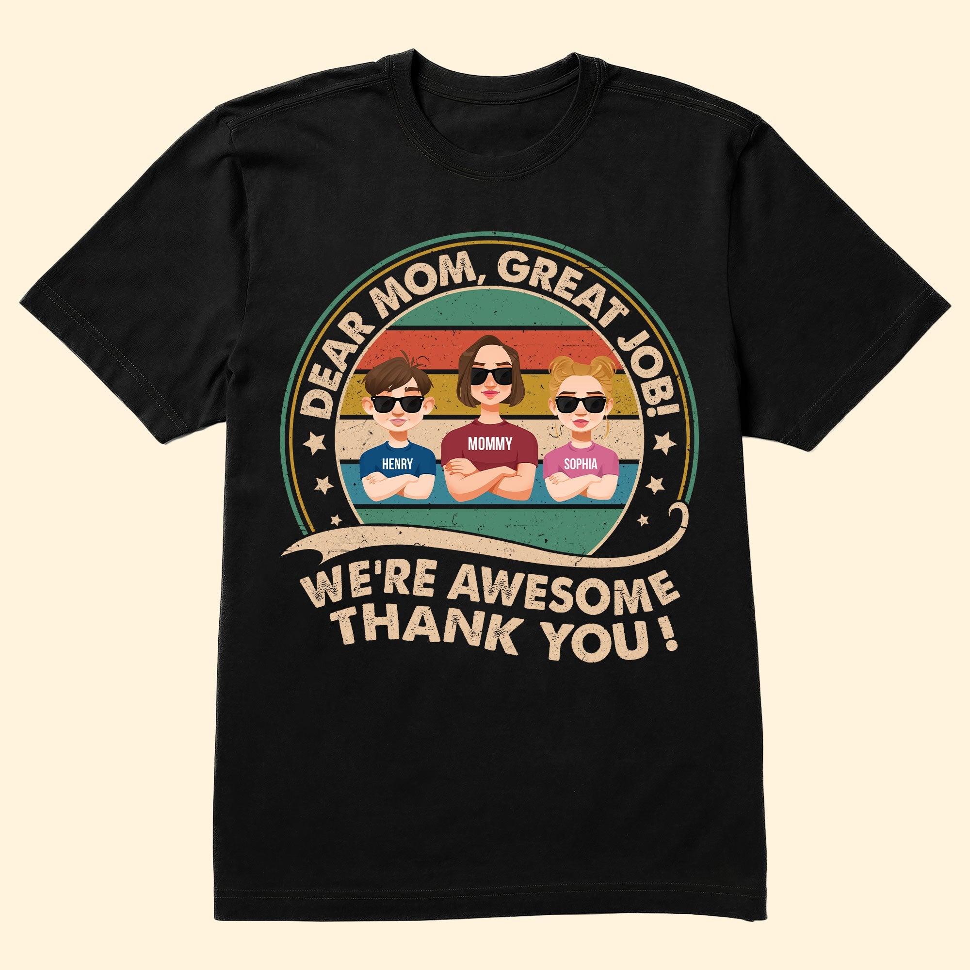 Great Job! We're Awesome - Personalized Shirt