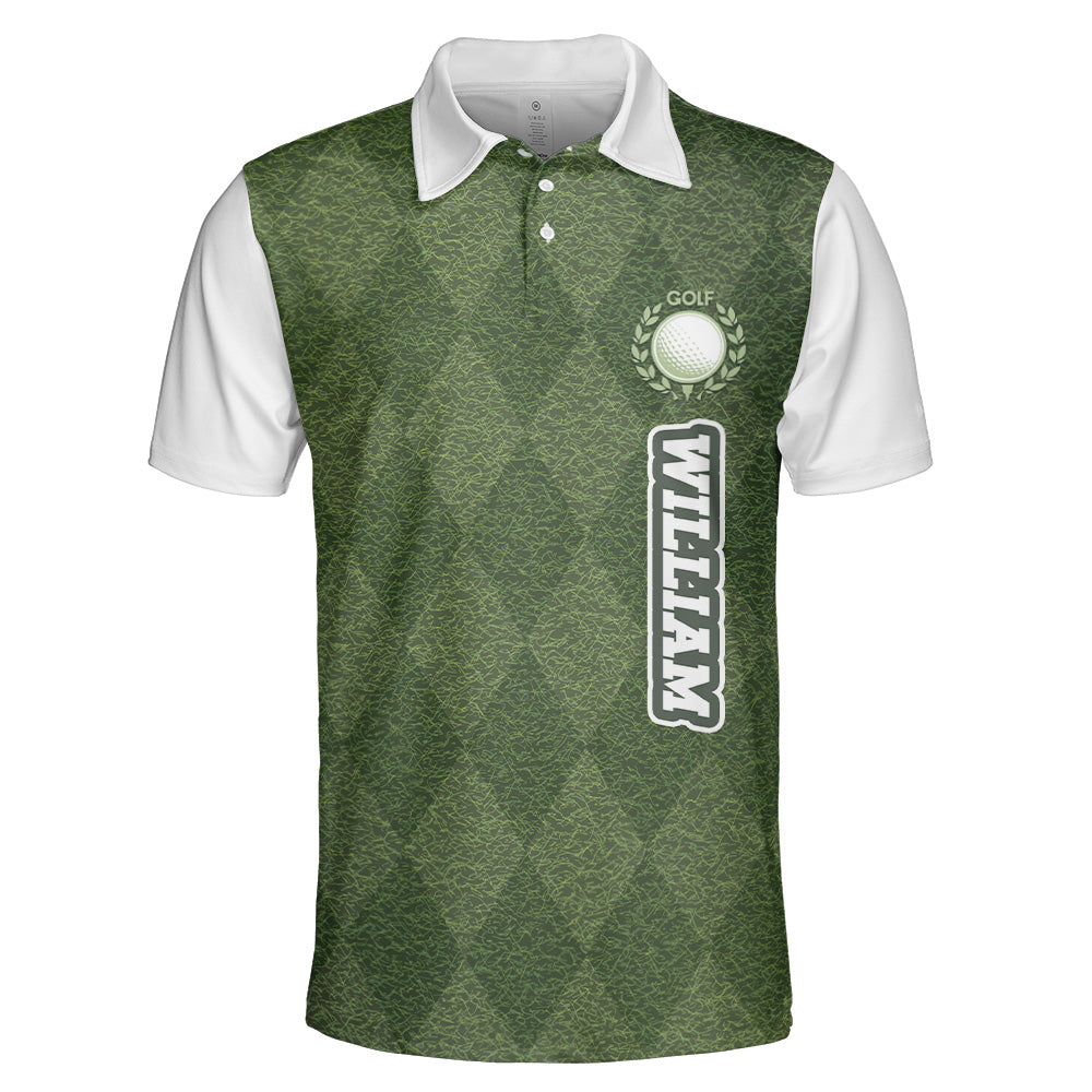 Green Grass Golf Polo - Custom Golf Shirt