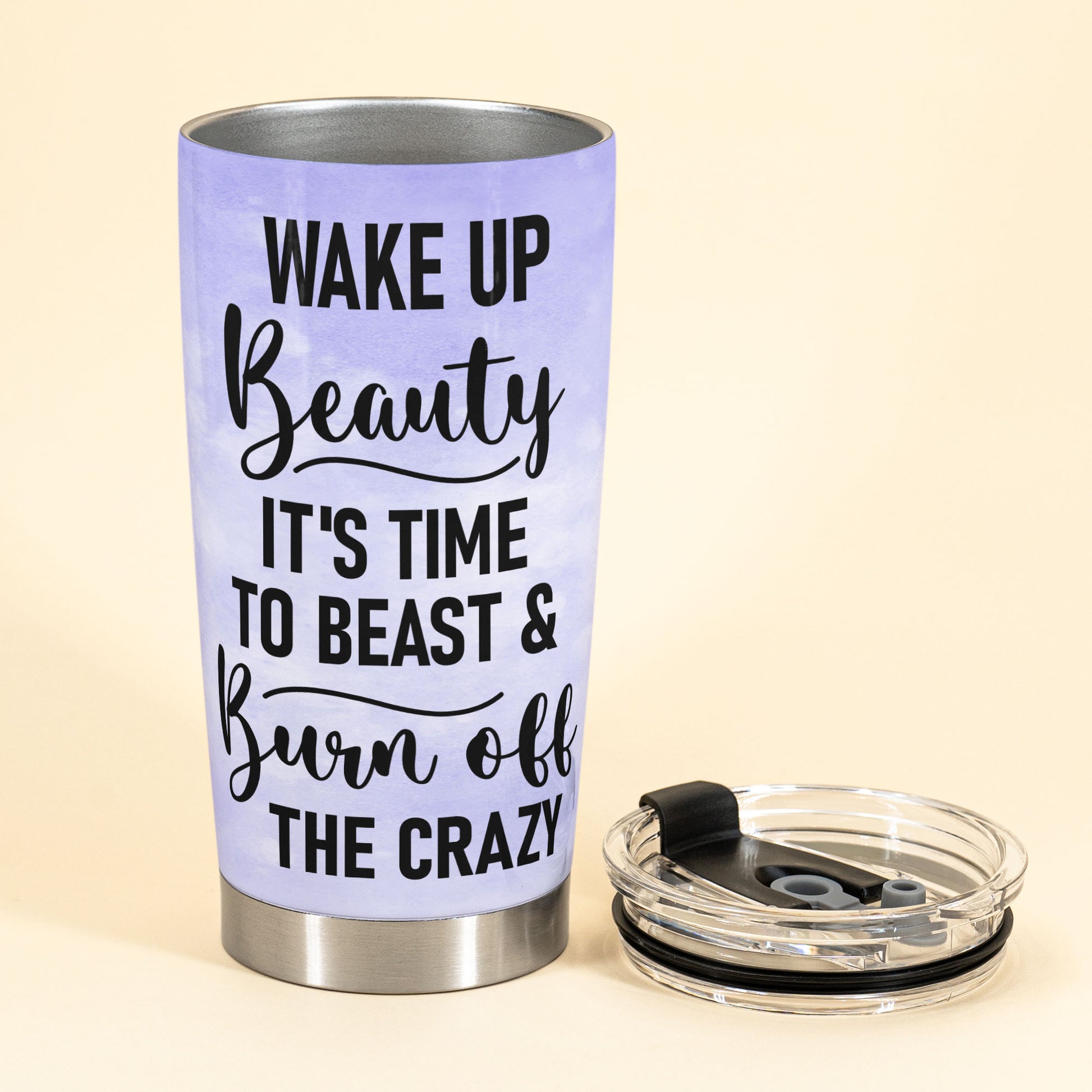 Just A Girl With Goals - Personalized Tumbler Cup - Gift For Fitness Lovers  - Fitness Girl
