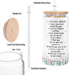 Happier Still To Call You My Best Friend. - Personalized Clear Glass Cup
