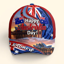 Happy Australia Day 26th January Custom Name - Personalized Classic Cap