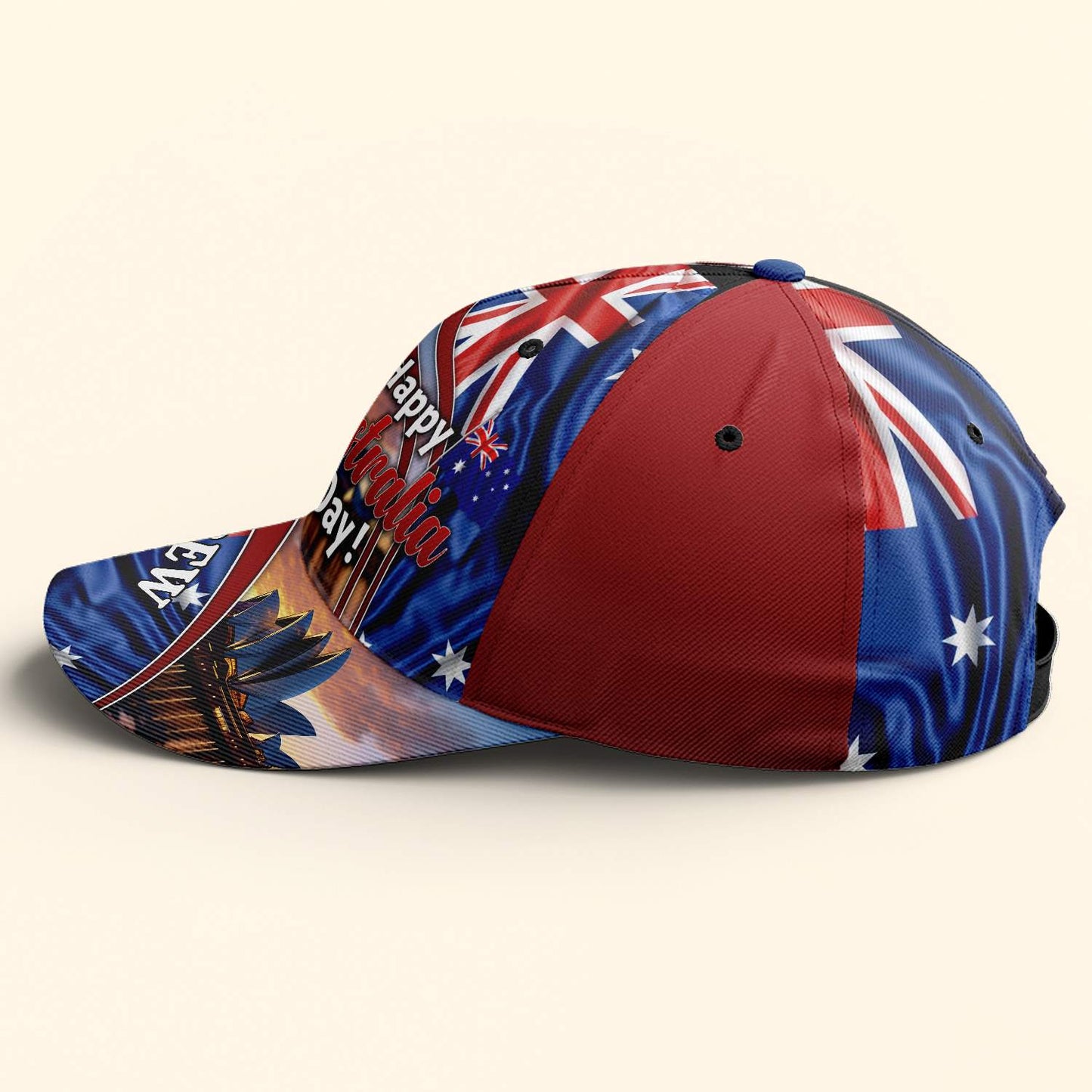 Happy Australia Day 26th January Custom Name - Personalized Classic Cap